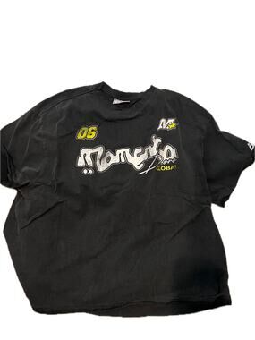 Vintage Momento Star Streetwear Black T-Shirt Mens Large
